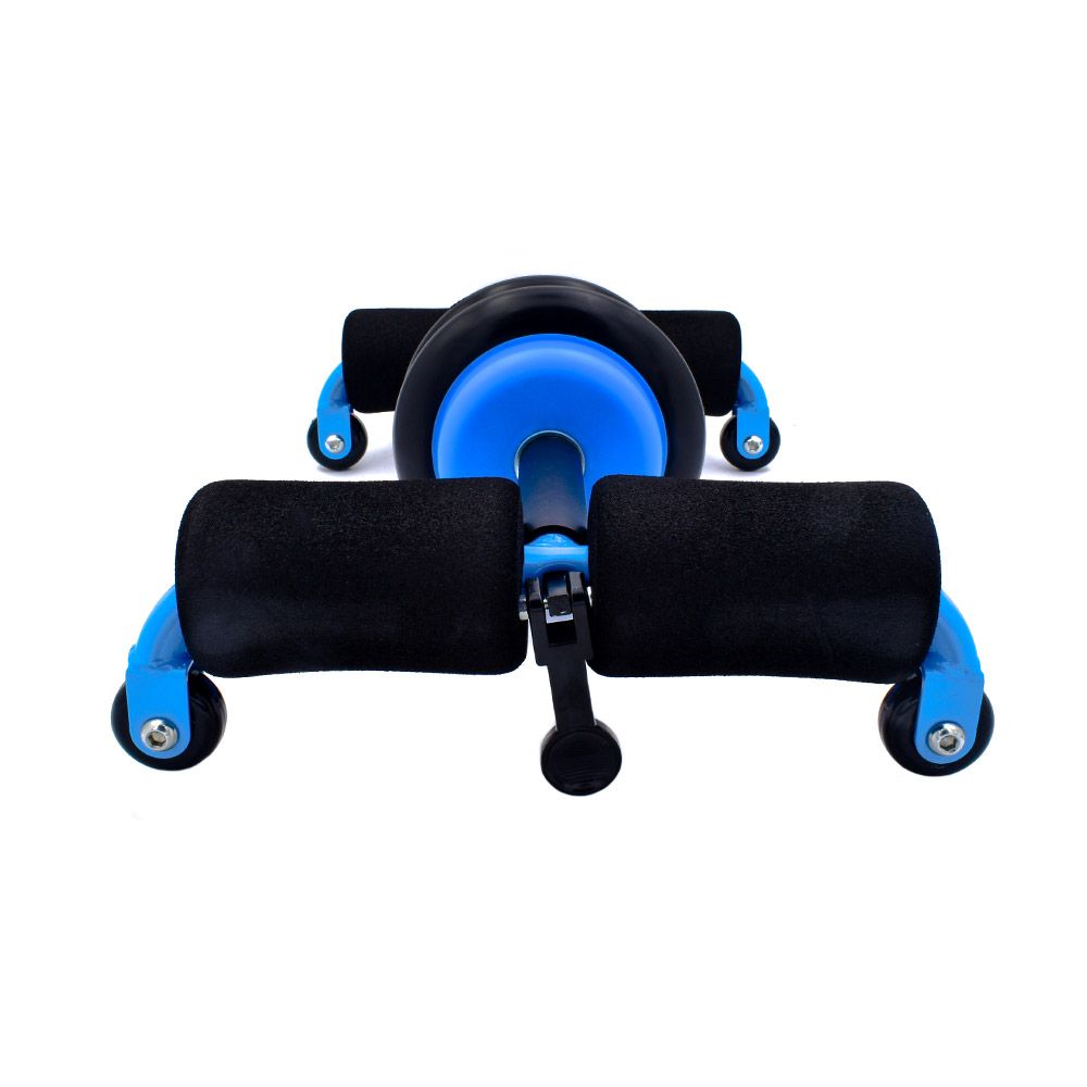 ΡΟΔΑ ΕΚΓΥΜΝΑΣΗΣ ΣΩΜΑΤΟΣ MULTIFUNCTIONAL ABDOMINAL WHEEL BLUE - Image 2