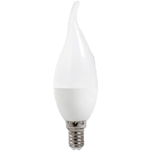 Universo Λάμπα LED για Ντουί E14 4000K Φυσικό Λευκό 540lm 6W C37-03N