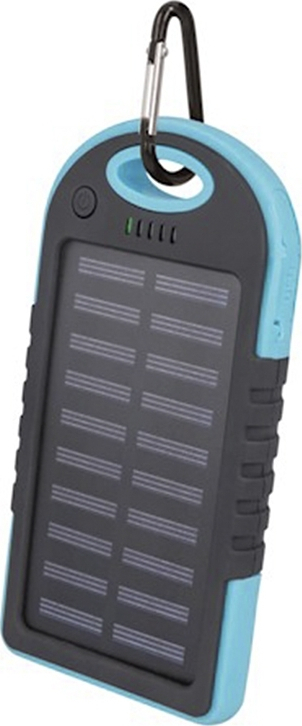 Ηλιακό Power Bank 5.000mAh Μπλέ EF4900 - Image 2
