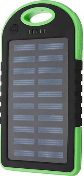 ΟΕΜ Powerbank Αδιάβροχος Ηλιακός Φορτιστής 25000MAH Με Επένδυση Καουτσούκ PB-25000 - Image 2