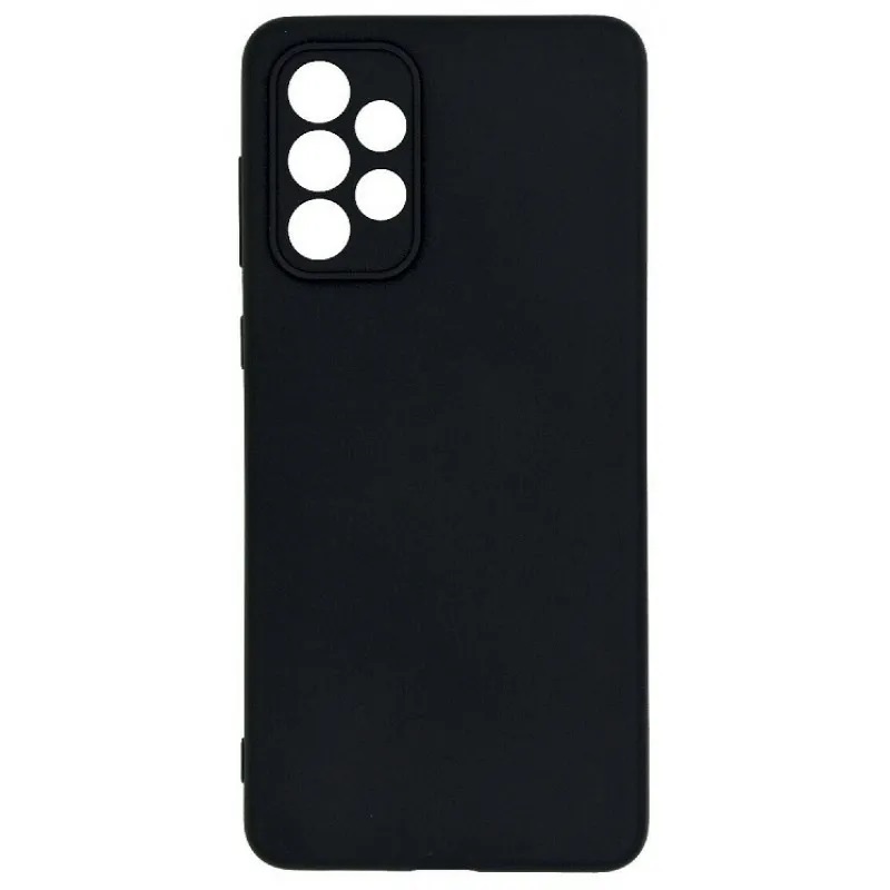 Samsung Galaxy A73 TPU Silicone Back Cover Case Black (oem)