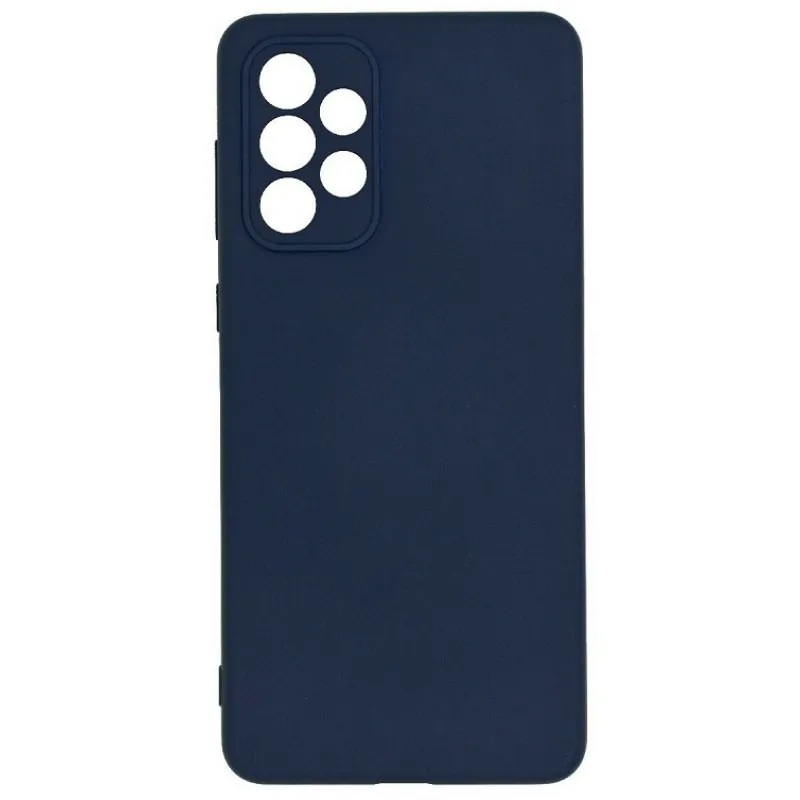 Samsung Galaxy A73 TPU Silicone Back Cover Case Dark Blue (oem)