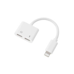 Μετατροπέας 2in1 USB Lighting σε 3.5mm Headphone Jack + καλώδιο φόρτισης ΟΕΜ