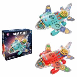 ΑΕΡΟΠΛΑΝΑΚΙ ΜΠΑΤΑΡΙΑΣ ΔΙΑΦΑΝΟ 20x18x9cm ToyMarkt 88771