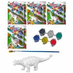 ΣΕΤ ΧΡΩΜΑΤΙΣΜΟΥ ΔΕΙΝΟΣΑΥΡΟΣ & 6 ΧΡΩΜΑΤΑ 18x23cm ToyMarkt 913315