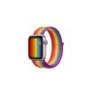 Ανταλλακτικό λουράκι Velcro Nylon για Apple Watch (42/44/45mm) Rainbow Colors OEM