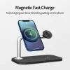 Ασύρματος Φορτιστής (Qi Pad) 15W Power Delivery / Quick Charge 3.0 Μαύρος (OJD-85)