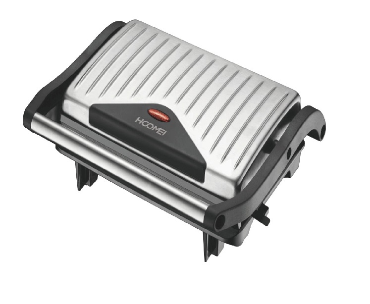 Hoomei HM-5830 Τοστιέρα για 2 Τοστ 750W Γκρι