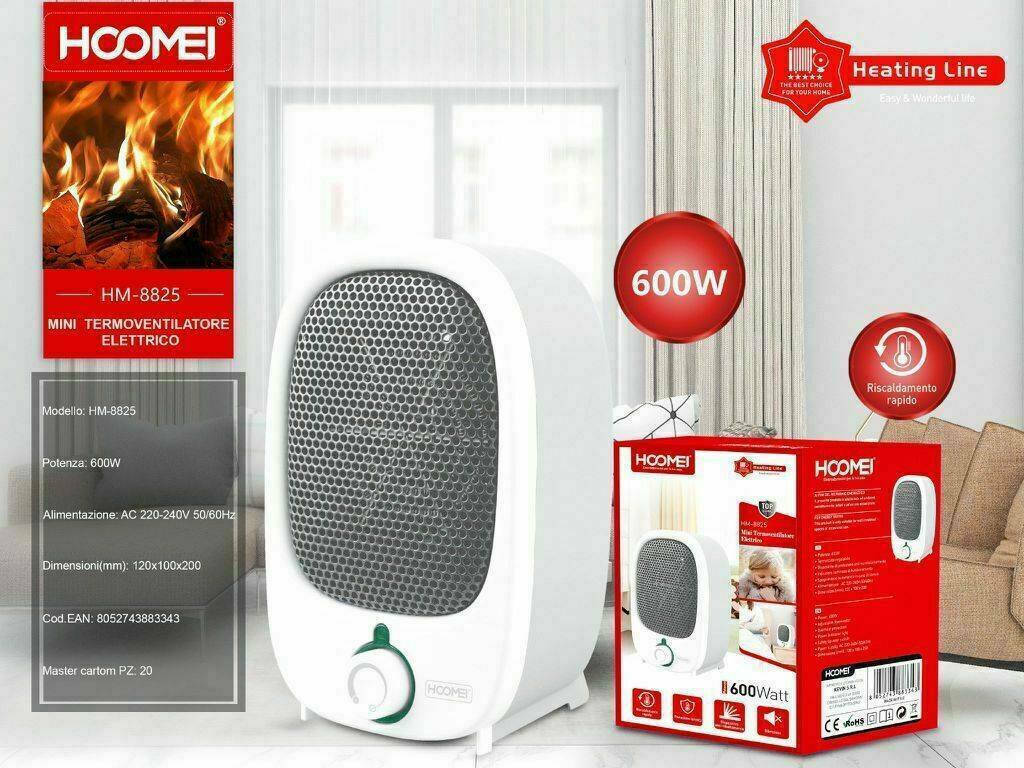 Hoomei HM-8825 Αερόθερμο Δαπέδου 600W