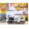 Hoomei HM-5830 Τοστιέρα για 2 Τοστ 750W Γκρι