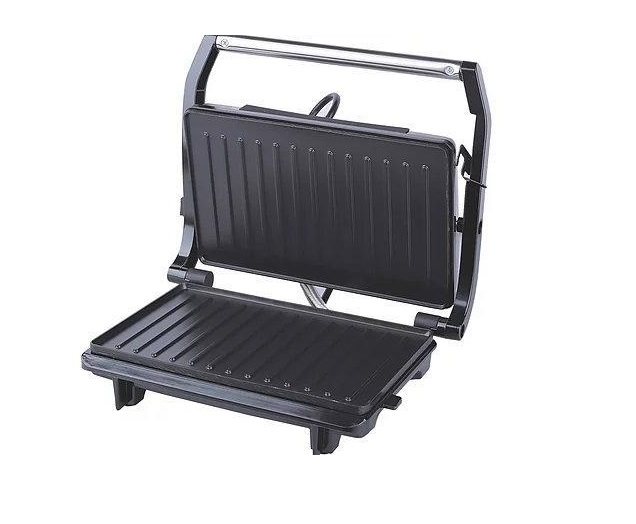 Hoomei HM-5830 Τοστιέρα για 2 Τοστ 750W Γκρι