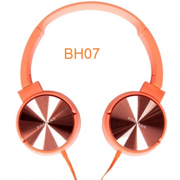 Esdras BH07 Ενσύρματα On Ear Ακουστικά Πορτοκαλί