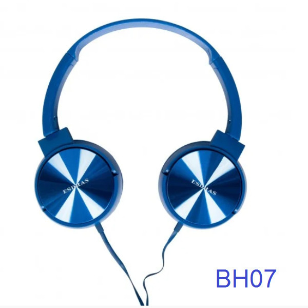 Esdras BH07 Ενσύρματα On Ear Ακουστικά Μπλε - Image 2