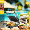 Τοστιέρα Γκριλιέρα 2000W Hoomei HM-5870 Inox