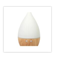 Hoomei Led Συσκευή Αρωματοθεραπείας με Χρονοδιακόπτη Λευκή 175ml HM2266