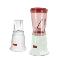 Hoomei HM-6708R Μπλέντερ με Γυάλινη Κανάτα 0.4lt 200W Κόκκινο