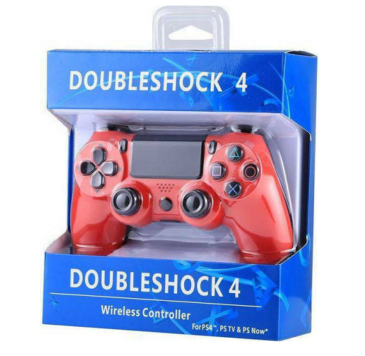 Doubleshock Ενσύρματο Gamepad για PS4 Κόκκινο