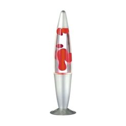 Red Relax Motion Διακοσμητικό Φωτιστικό Lava Lamp σε Κόκκινο Χρώμα