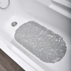 Πατάκι Αντιολισθητικό μπανιέρας Γκρι (34×68 cm)