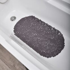 Πατάκι Αντιολισθητικό μπανιέρας Μαύρο (34×68 cm)