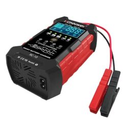 KONNWEI 12V 10A & 24V 5A Smart Automatic Φορτιστής μπαταρίας & Pulse Repair Tool 100-240V/50-60Hz RC-10 Κόκκινο