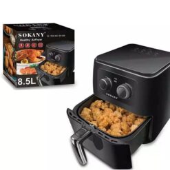 Φριτέζα Αέρος με Αποσπώμενο Κάδο 8.5lt 1700W Sokany SK-008 Μαύρη