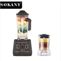 Μπλέντερ πολλαπλών χρήσεων Sokany Sk-666 5000W υψηλής ισχύος Μαύρο