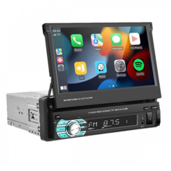 Ηχοσύστημα αυτοκινήτου με οθόνη αφής Pervoi CTC-703 μαύρο
