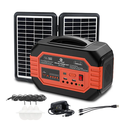Ηλιακό σύστημα φόρτισης διαφόρων τύπων 100W EP-0128C