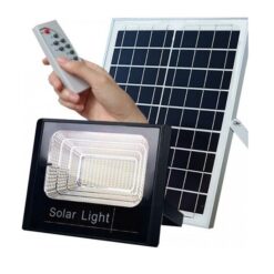 Ηλιακός Προβολέας Αδιάβροχος 30W με Φωτοβολταϊκό Πάνελ και Τηλεκοντρόλ GD-30H GD SUPER
