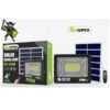 Ηλιακός Προβολέας Αδιάβροχος GDSUPER GD-200H 200W με Ξεχωριστό Ηλιακό Πάνελ & Χειριστήριο