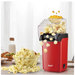 Μηχανή Pop Corn ζεστού αέρα 1200W Raf κόκκινο