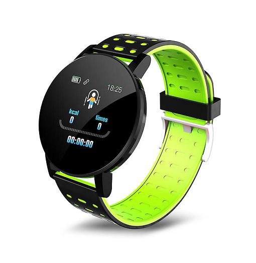 Ρολόι smartwatch με αδιάβροχη προστασία 119 Plus πράσινο