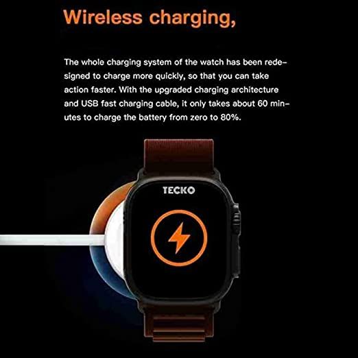 Smartwatch Z55 Ultra Μαύρο