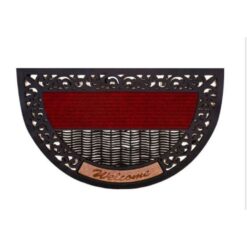 Πατάκι Εισόδου Welcome (50x80cm) Μπορντώ