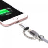 Andowl Q-Z04 Μετατροπέας micro USB male σε USB-C female Ασημί