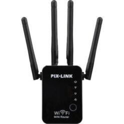 Pix-Link WR16 WiFi Extender Single Band (2.4GHz) 300Mbps με 2 Θύρες Ethernet