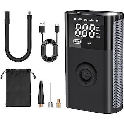 Carsun Inflator Pump 12V φορητός αεροσυμπιεστής T2191-2