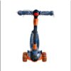 Παιδικό Πατίνι Huienbei Sports Folding Scooter Μπλε Πορτοκαλί