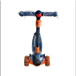 Παιδικό Πατίνι Huienbei Sports Folding Scooter Μπλε Πορτοκαλί